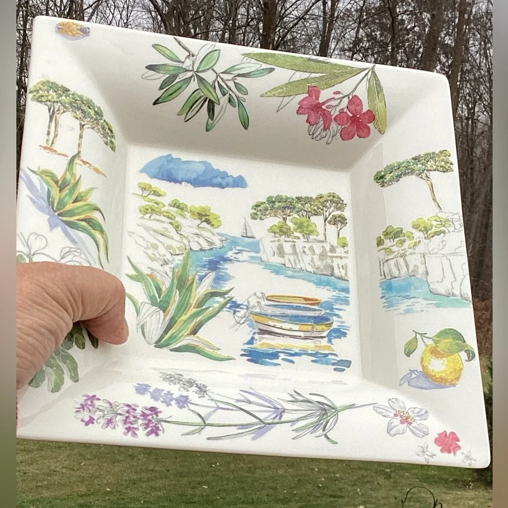 ⚜️ Les Tissages Tablecloth  FRENCH SCROLLED LUXURIOUS LINEN  100% COTTON